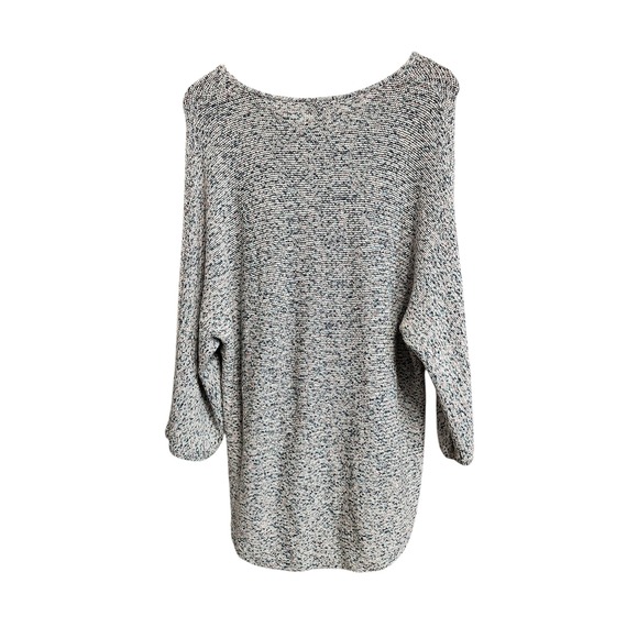 Chico's Women's XL Knit Sweater Tunic Top Multicolor Cotton‎ Blend Oversized - Picture 2 of 5